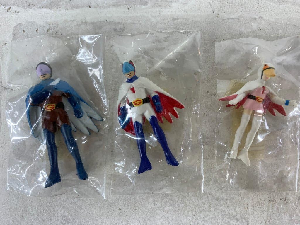中嶋製作所 ミニサイズシリーズ 科学忍者隊ガッチャマン ソフビ フィギュア 中嶋製作所 大鷲のケン 科学忍者隊ガッチャマン ソフビ 当時モノ